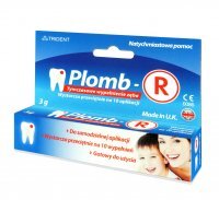Plomb-R, tymczasowe wypełnienie zęba, 3 g