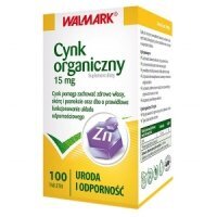Walmark, Cynk, 15 mg, tabletki, 100 szt.