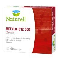 Naturell Metylo B12, 500 mg, tabletki, 60 szt.