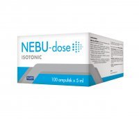 Nebu-dose Isotonic 100 amp.a 5ml -  inhalacja, nebulizacja