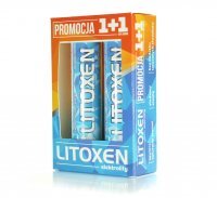 Litoxen 1+1 Zestaw promocyjny 40 tabletek musujacych