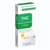 THC STRIP, test do wykrywania narkotyków w moczu, 1 szt.
