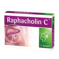 Raphacholin C, tabletki drażowane, 30 szt.
