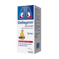 Deflegmin Junior, 15 mg/5 ml, syrop, 120 ml