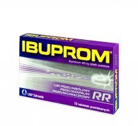 Ibuprom RR 400 mg 12 tabletek