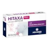 Hitaxa fast, 5 mg, tabletki ulegające rozpadowi w jamie ustnej, 10 szt.