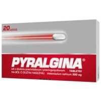 Pyralgina 500 mg 20 tabletek