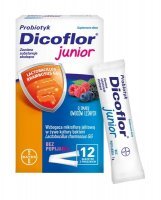 Dicoflor Junior proszek 12 saszetek