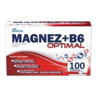 Magnez + B6 OPTIMAL 100 tabletek