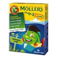 Mollers Omega-3 Rybki Owocowy smak żelki 3