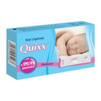QUIXX, test ciążowy, płytkowy, 1 szt.