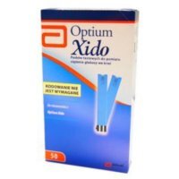 Optium XIDO, paski testowe do glukometru, 50 szt.