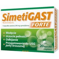 Simetigast Forte, 240 mg, kapsułki, 20 szt.