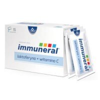 Immuneral, laktoferyna + witamina C, 15 saszetek