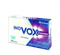 Inovox Express, pastylki twarde, smak miętowy, 24 szt.
