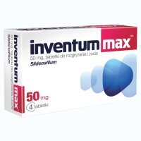 Inventum Max, 0,05g, tabletki do rozgryzania i żucia, 4 szt.