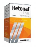 Ketonal Active, 50 mg, kapsułki, 20 szt.