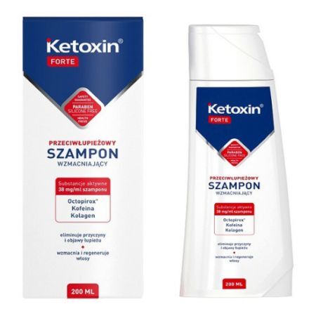 Ketoxin Forte szampon przeciw łupieżowy wzmacniający 200 ml
