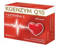 Koenzym Q10+witamina E, kapsułki, 120 szt.