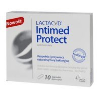 Lactacyd Intimed Protect (EcoVag) 10 kapsułek dopochwowych, twardych