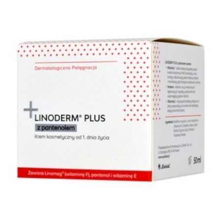 Linoderm Plus, krem z pantenolem, 50 ml
