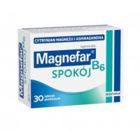 Magnefar B6 Spokój, tabletki powlekane, 30 szt.