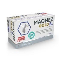 Magnez Gold B6 100 mg 50 tabletek