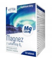 Magnez z witaminą B6 Vitter Blue 50 tabletek