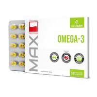 Max Omega-3, kapsułki miękkie, 30 szt.