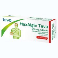 MaxAlgin Teva, 500 mg, tabletki, 20 szt.