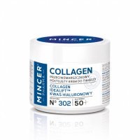 Mincer Pharma, Collagen, odmładzający półtłusty krem do twarzy, 60+, 50 ml