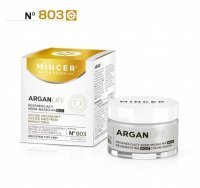 Mincer Pharma, regenerujący krem - maska do twarzy na noc, Argan Life No803, 50 ml