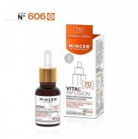 Mincer Pharma, serum do twarzy z witaminą C, Vita C Infusion 606, 15 ml