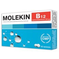 Molekin B12, 0,25 mg, tabletki, 60 szt.