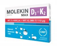 Molekin D3 + K2 MAX, tabletki powlekane, 30 szt.