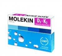 Molekin D3 + K2, tabletki powlekane, 30 szt.