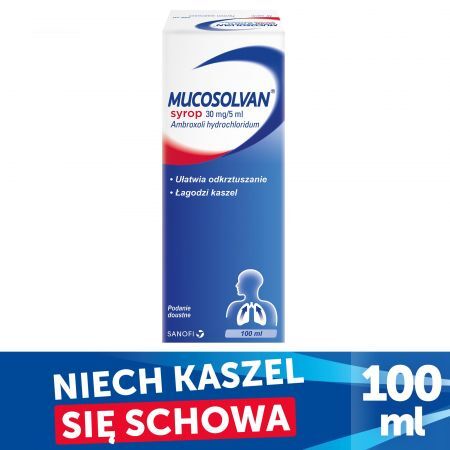 Mucosolvan 0,03 g/5ml syrop 100 ml