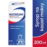 Mucosolvan 30 mg/ 5 ml, syrop, 200 ml