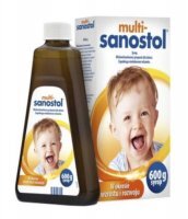 Multi-Sanostol, syrop dla dzieci powyżej 1 roku, 600 g