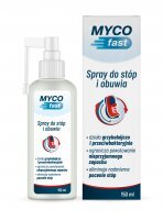 MYCOfast, spray do stop i obuwia, 150 ml