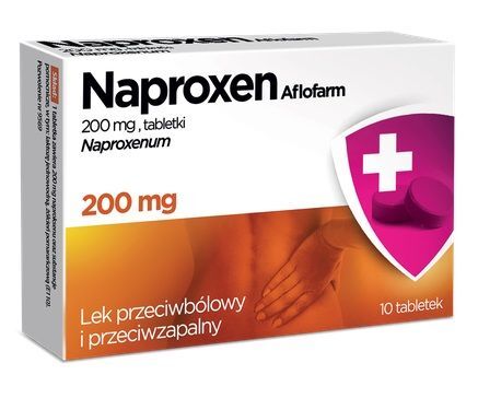 Naproxen Aflofarm, 200 mg, tabletki, 10 szt.