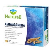 Naturell, Ashwagandha, tabletki, 60 szt.