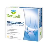 Naturell Glukozamina+C 100 tabletek