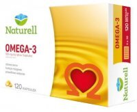 Naturell Omega 3, 500 mg, kapsułki, 120 szt.