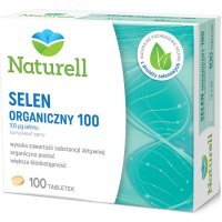 NATURELL Selen Organiczny 100 , 100 tabletek