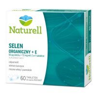 Naturell Selen organiczny + witamina E, tabletki do ssania, 60 szt.