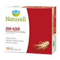 Naturell Żeń-szeń, 100 mg, tabletki, 60 szt.