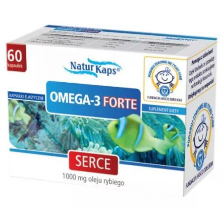 Naturkaps Omega3 Forte 1000mg 60 kapsułek