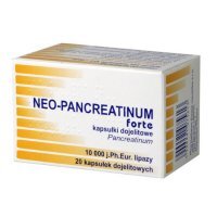 Neo-Pancreatinum Forte 20 kapsułek