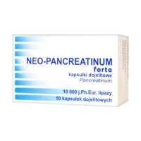 Neo-Pancreatinum Forte 50 kapsułek dojelitowych